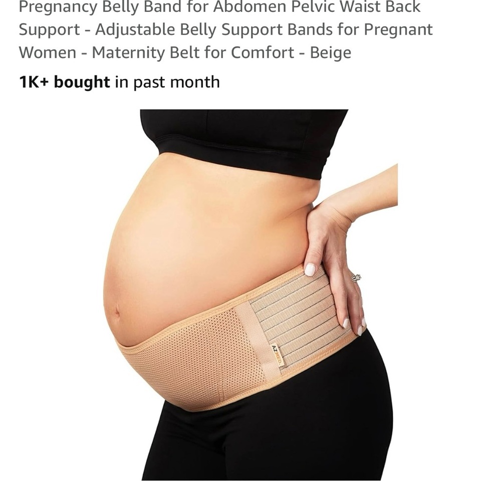 Barely Worn Maternity Belt for Belly Comfort Support